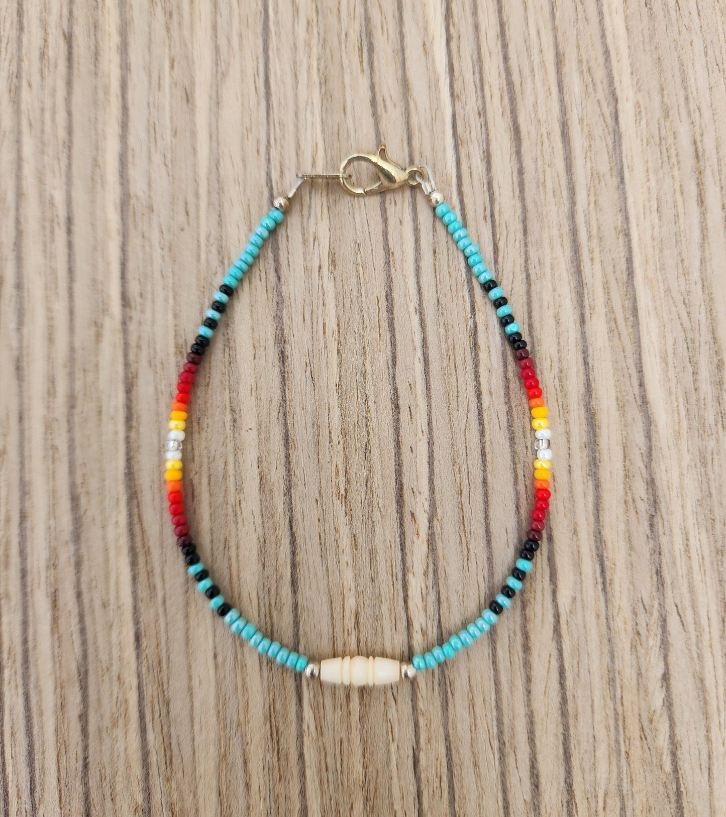 AA - 01 Beautiful Beaded Bracelet. - Twiss Gallery