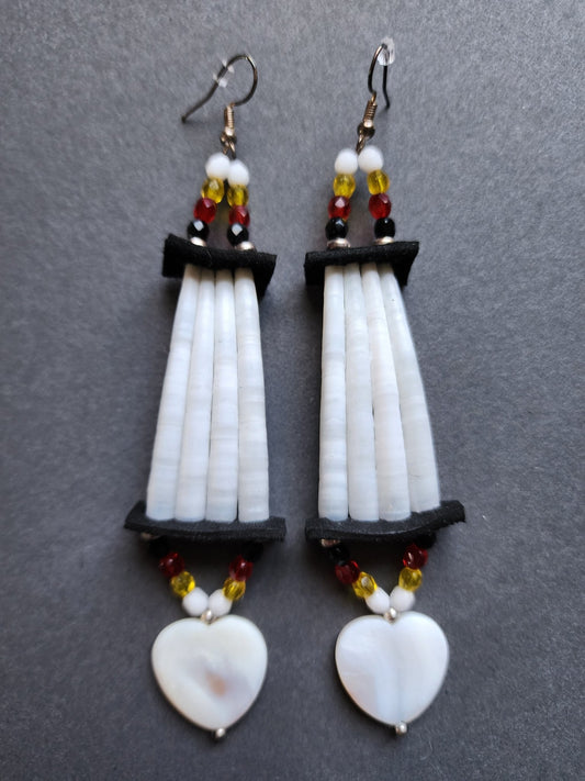 C - 017 Dentilum Earrings - Twiss Gallery