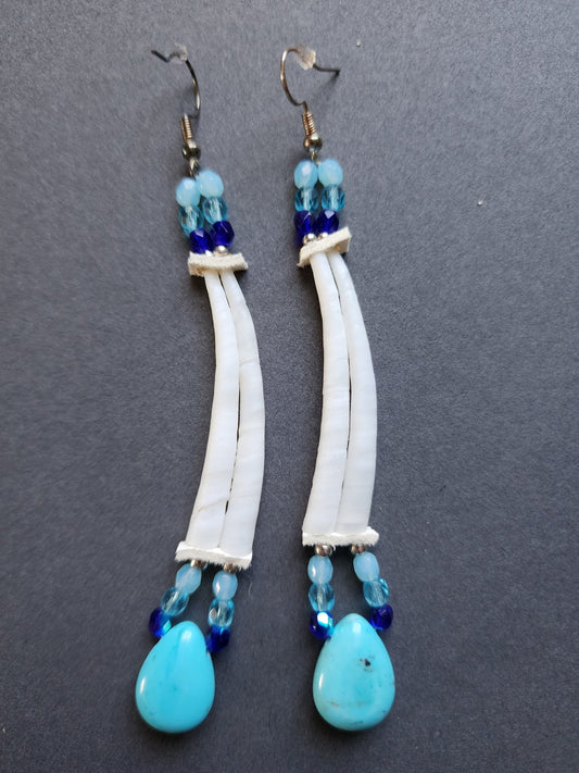 C - 018 Dentilum Earrings - Twiss Gallery