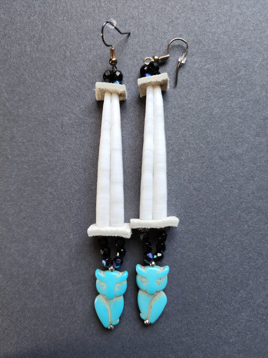 C - 019 Dentilum Earrings - Twiss Gallery