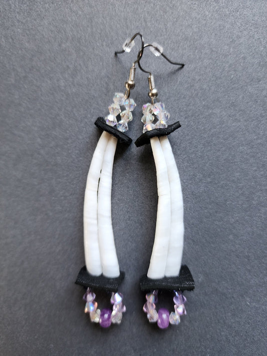 C - 020 Dentilum Earrings - Twiss Gallery