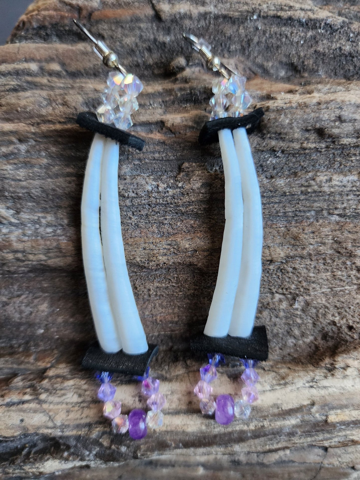 C - 020 Dentilum Earrings - Twiss Gallery