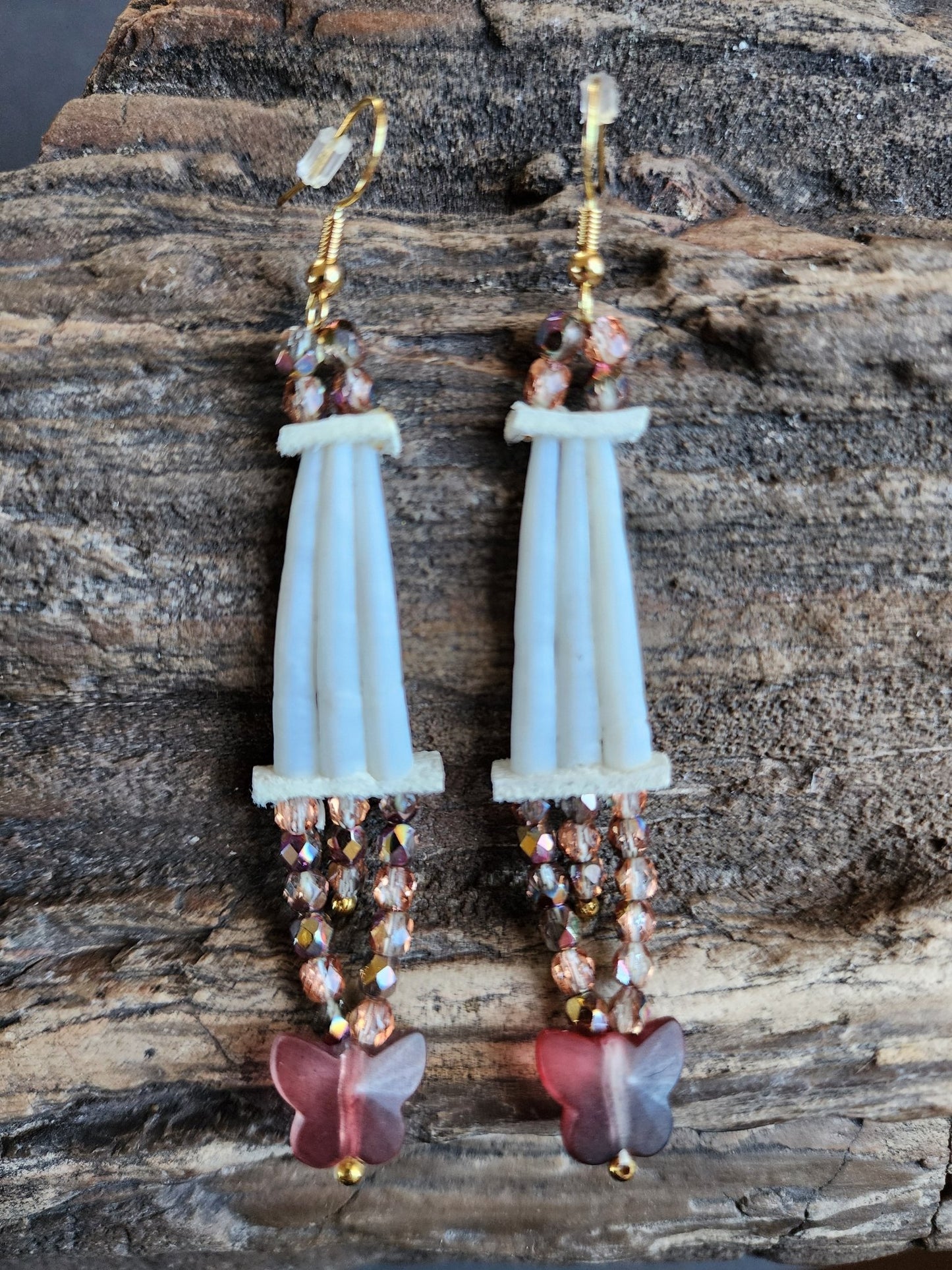 C - 021 Dentilum Earrings - Twiss Gallery