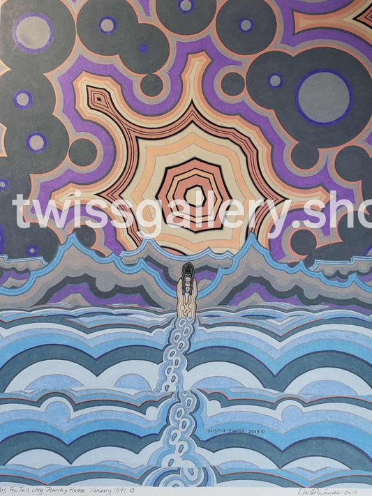 Long Journey Home - Notecard - Twiss Gallery