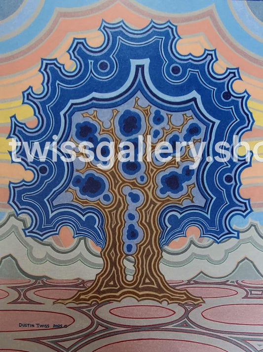 P - 05 Double Tree - Print - Twiss Gallery