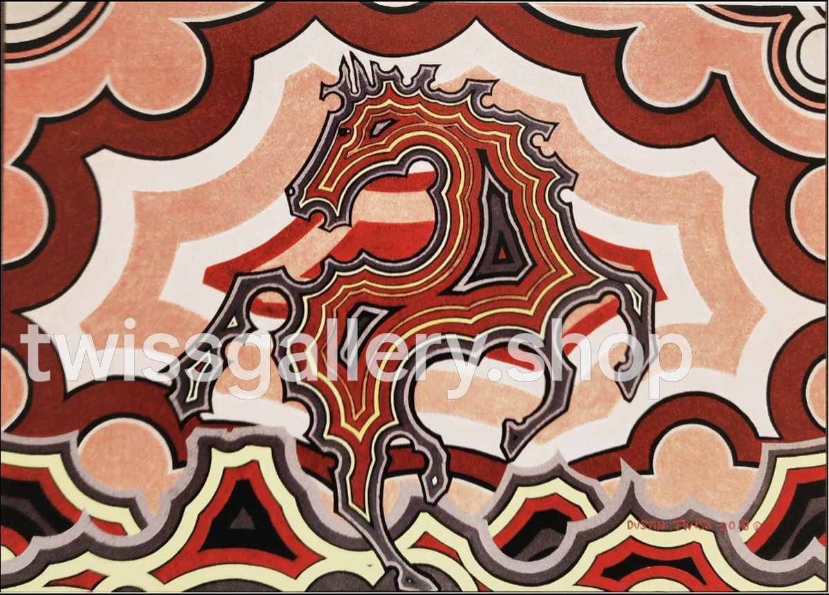 P - 08 Lakota War Horse - Print - Twiss Gallery