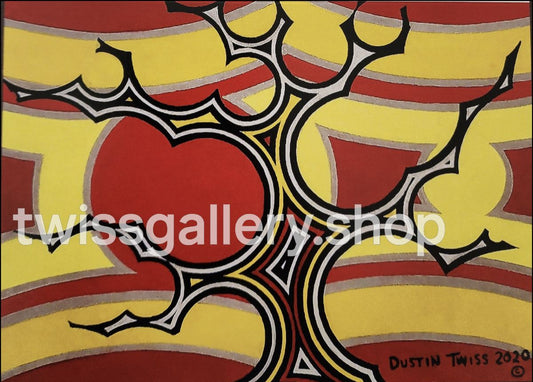 P - 13 Earth,Sun, and Moon - Print - Twiss Gallery