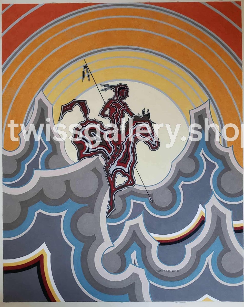 Pressing On - Notecard - Twiss Gallery